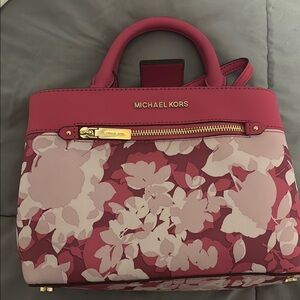 Michael Kors Pink Floral Women's Bag
